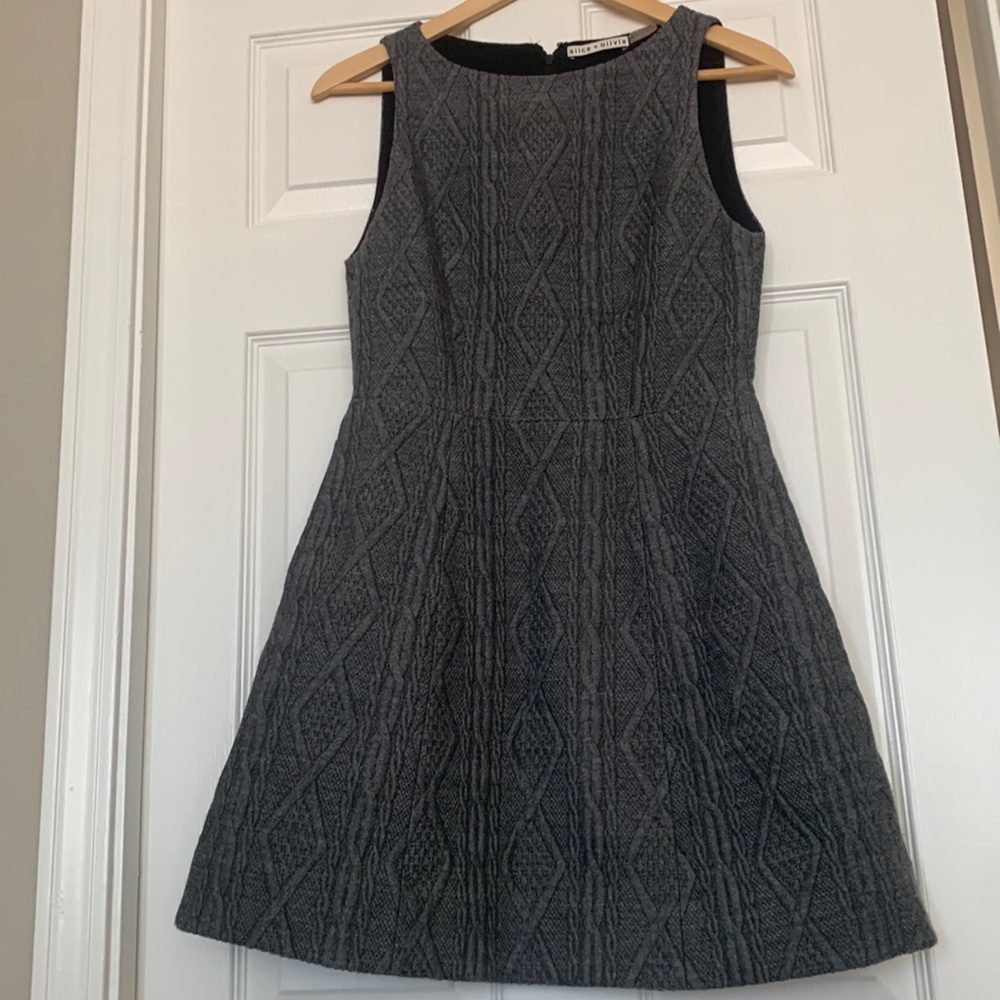Charcoal gray , fun dress